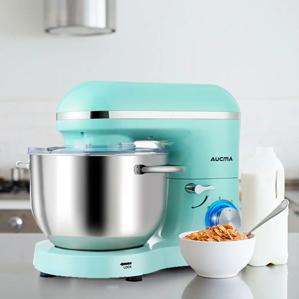 6.5QT / 8.5QT Stand Mixer, 6-Speed Tilt-Head Electric Mixer with Stainless Steel Bowl, Dough Hook, Whisk & Beater for Baking & Mixing